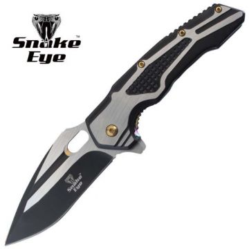 Snake Eye Tactical 5265BK Heavy Duty Spring Assist Knife